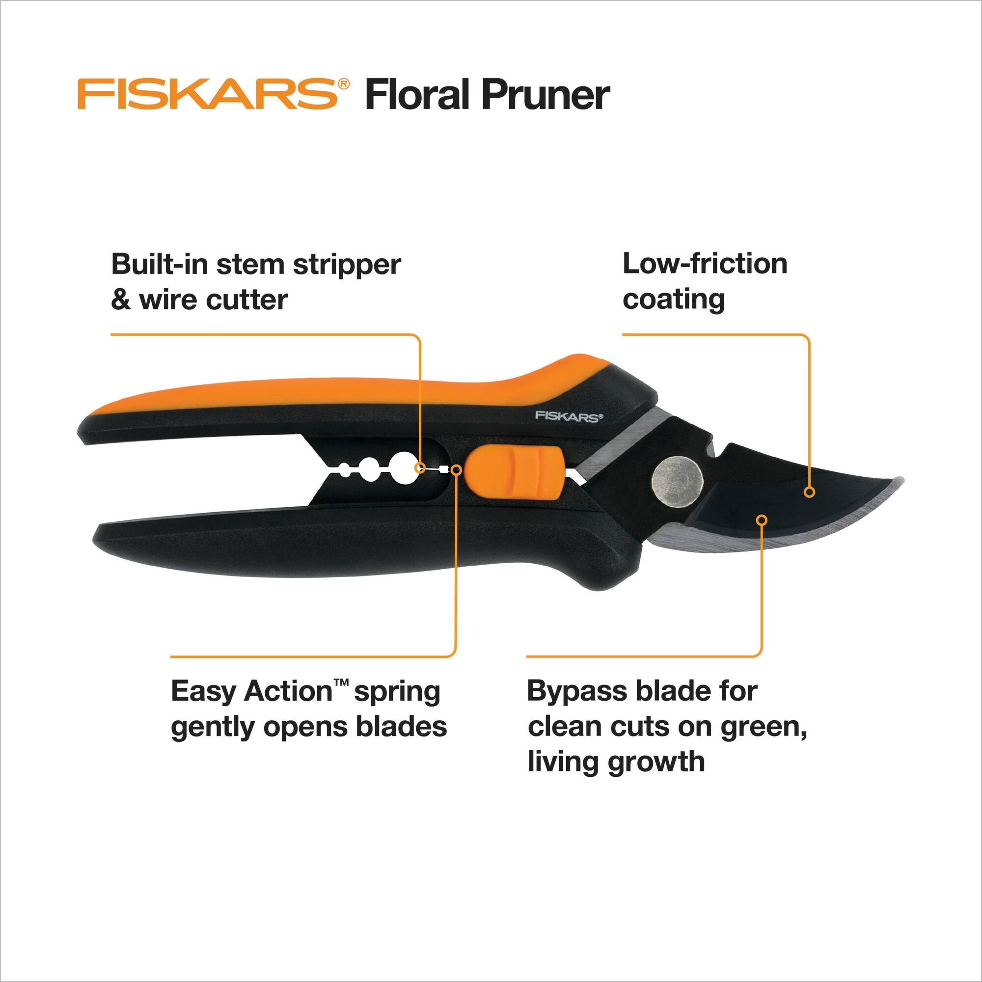 Fiskars® 7.25" Floral Pruner